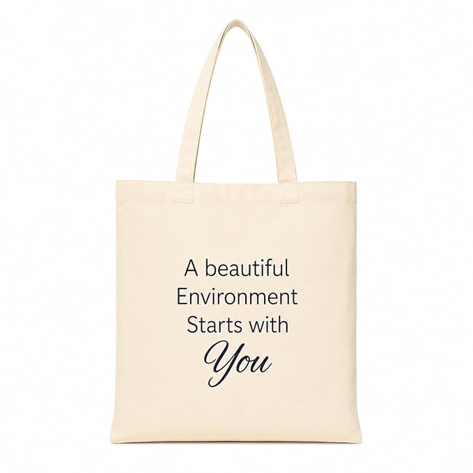 Nature & Eco Friendly Canvas Tote Bag